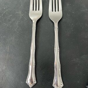 Rogers Co Stainless Japan colonial mood pattern dinner forks